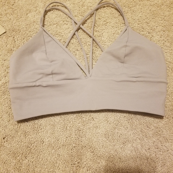 Lululemon pushing limits dark chrome bra sz 8 - Picture 4 of 7